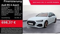 Gletscherweiß metallic Gebraucht 2021 Audi RS4 Ambiente Kombi | 55.990 € (Fairer Preis)