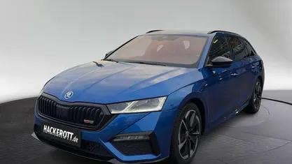 Blau Gebraucht 2022 Skoda Octavia RS Kombi | 28.880 € (Guter Preis)