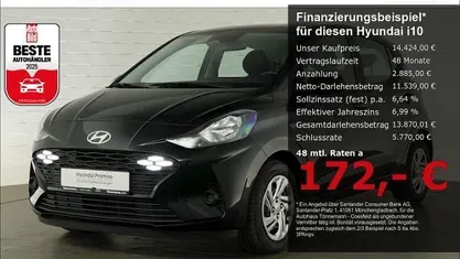 Gebraucht 2025 Hyundai i10 Select Kleinwagen | 14.424 € (Fairer Preis)