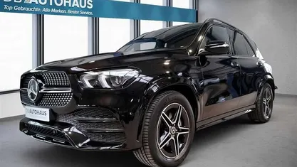 Schwarz Gebraucht 2021 Mercedes GLE350 AMG line SUV | 46.880 € (Superpreis)
