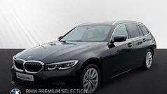 Schwarz Gebraucht 2021 BMW 318 Advantage Kombi | 22.888 € (Fairer Preis)