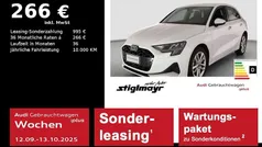 Gletscherweiß metallic Gebraucht 2025 Audi A3 Advanced Plus Limousine | 32.480 € (Fairer Preis)