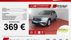 Silber (pyritsilber metallic) Gebraucht 2024 VW Tiguan Allspace Life SUV | 33.950 € (Superpreis)
