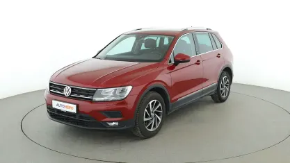 Gebraucht VW Tiguan Sound 125 PS (91 kW) 2017 Rot SUV