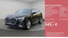 Mythosschwarz metallic Gebraucht 2025 Audi Q3 Sportback S-Line SUV | 41.780 € (Fairer Preis)