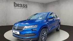 Raceblau metallic Gebraucht 2021 Skoda Karoq Clever SUV | 24.700 € (Fairer Preis)
