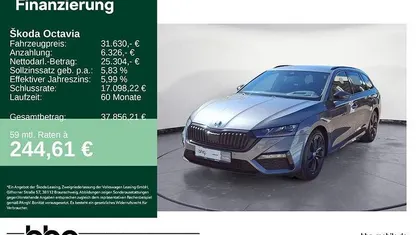 Gebraucht Skoda Octavia RS 200 PS (147 kW) 2023 Kombi