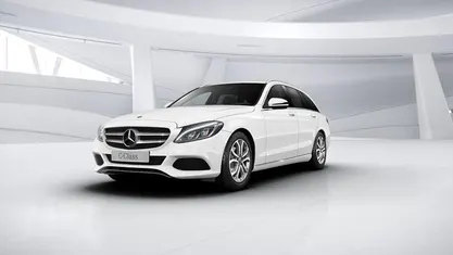 Unilack polarweiß Gebraucht 2017 Mercedes C200 Avantgarde Kombi | 19.990 € (Fairer Preis)