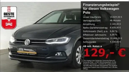 Gebraucht VW Polo Comfortline 65 PS (47 kW) 2017 Grau Kleinwagen