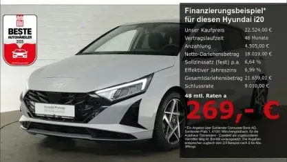 Second-hand Hyundai i20 Prime 101 CP (74 kW) 2025 Gri Hatchback