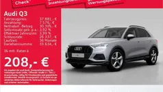 Gebraucht 2024 Audi Q3 Advanced Plus SUV | 37.881 € (Fairer Preis)
