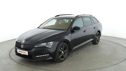 Schwarz Gebraucht 2019 Skoda Superb SportLine Kombi | 24.590 € (Fairer Preis)