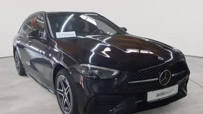 Gebraucht Mercedes C300e AMG line 204 PS (150 kW) 2023 Obsidianschwarz metallic Kombi