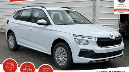 Neu Skoda Kamiq Selection 150 PS (110 kW) 2025 Moonweiß perleffekt SUV