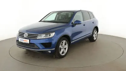 Gebraucht VW Touareg Terrain Tech 262 PS (192 kW) 2016 Blau SUV