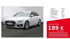 Weiß Gebraucht 2023 Audi A4 S-Line Kombi | 29.880 € (Superpreis)