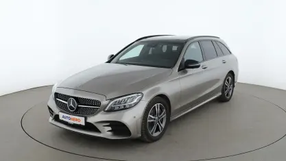 Gebraucht Mercedes C300 AMG line 245 PS (180 kW) 2019 Grau Kombi