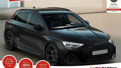 Neu Audi RS3 Sportback Ambiente 400 PS (294 kW) 2025 Mythosschwarz metallic Kleinwagen