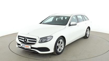 Brugt Mercedes E220 Avantgarde 194 HK (142 kW) 2017 Hvid Stationcar