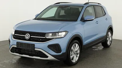 Clear blue metallic Neu 2025 VW T-Cross Life SUV | 27.645 € (Fairer Preis)