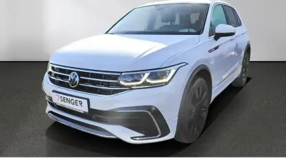 Gebraucht VW Tiguan R-line 200 PS (147 kW) 2021 Weiß SUV