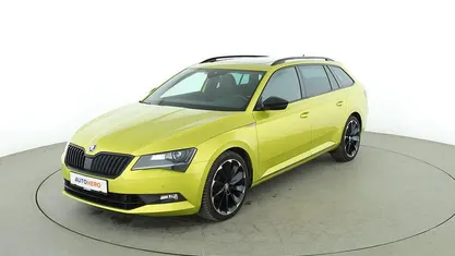 Gebraucht Skoda Superb SportLine 477 PS (350 kW) 2019 Gelb Kombi