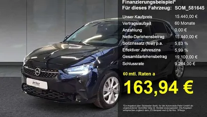 Schwarz Gebraucht 2023 Opel Corsa Elegance Kleinwagen | 15.440 € (Fairer Preis)