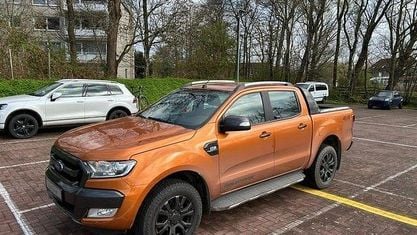 Käytetty Ford Ranger Wildtrack 200 HP (147 kW) 2018 Oranssi Nouto