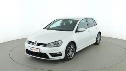Gebraucht VW Golf VII Highline 2016 Weiß Limousine