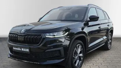 Occasion Skoda Kodiaq SportLine 150 PK (110 kW) 2022 Zwart SUV