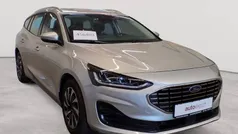Moondust silber metallic Gebraucht 2023 Ford Focus Titanium Kombi | 15.590 € (Guter Preis)