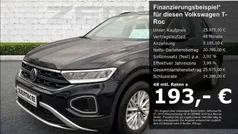 Schwarz Gebraucht 2024 VW T-Roc Life SUV | 25.975 € (Fairer Preis)