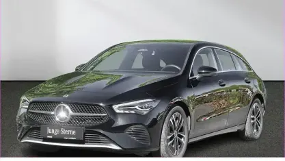 Gebraucht Mercedes CLA200 Shooting Brake 163 PS (119 kW) 2025 Unilack nachtschwarz Kombi