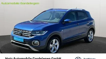 Second-hand VW T-Cross Style 110 CP (80 kW) 2022 Albastru SUV