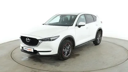 Gebraucht Mazda CX-5 Exclusive-Line 165 PS (121 kW) 2017 Weiß SUV
