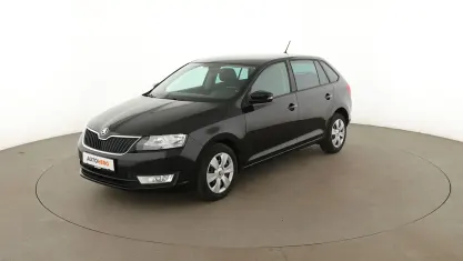 Gebraucht Skoda Rapid Ambition 90 PS (66 kW) 2017 Schwarz Kleinwagen