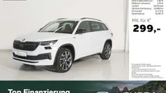 Weiss Gebraucht 2022 Skoda Kodiaq SportLine SUV | 37.480 € (Fairer Preis)