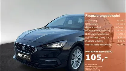 Schwarz Gebraucht 2021 Seat Leon ST XCELLENCE Kombi | 18.980 € (Fairer Preis)