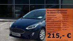 Blau Gebraucht 2019 Ford Fiesta Titanium Kleinwagen | 10.980 € (Guter Preis)
