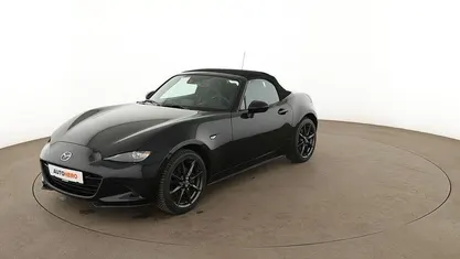 Gebraucht Mazda MX5 Exclusive-Line 160 PS (117 kW) 2016 Schwarz Cabrio