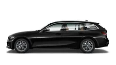 Schwarz Gebraucht 2021 BMW 318 Sport Line Kombi | 20.990 € (Fairer Preis)