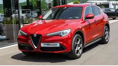 Rot Gebraucht 2017 Alfa Romeo Stelvio Lusso SUV | 23.975 € (Fairer Preis)
