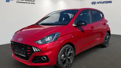 Neu Hyundai i10 N Line 90 PS (66 kW) 2025 Blau Kleinwagen