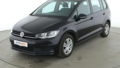 Gebraucht VW Touran Trendline 150 PS (110 kW) 2017 Schwarz Van / Kleinbus