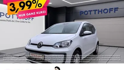 Weiss Gebraucht 2021 VW up! move up! Kleinwagen | 9.177 € (Fairer Preis)