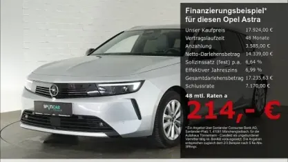 Gebraucht Opel Astra Elegance 131 PS (96 kW) 2004 Silber Kombi