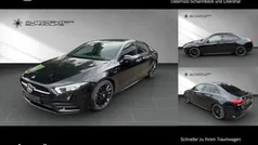 Lack kosmosschwarz (metallic) Gebraucht 2022 Mercedes A200 AMG Limousine | 29.980 € (Fairer Preis)