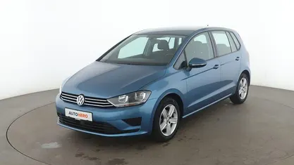 Blau Gebraucht 2014 VW Golf Sportsvan Comfortline Van / Kleinbus | 9.930 € (Guter Preis)