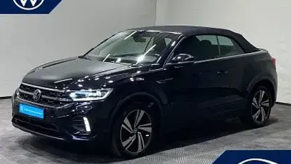 Gebraucht VW T-Roc Cabriolet R-line 150 PS (110 kW) 2023 Schwarz, Cabrio