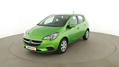 Gebraucht Opel Corsa Edition 90 PS (66 kW) 2017 Grün Kleinwagen